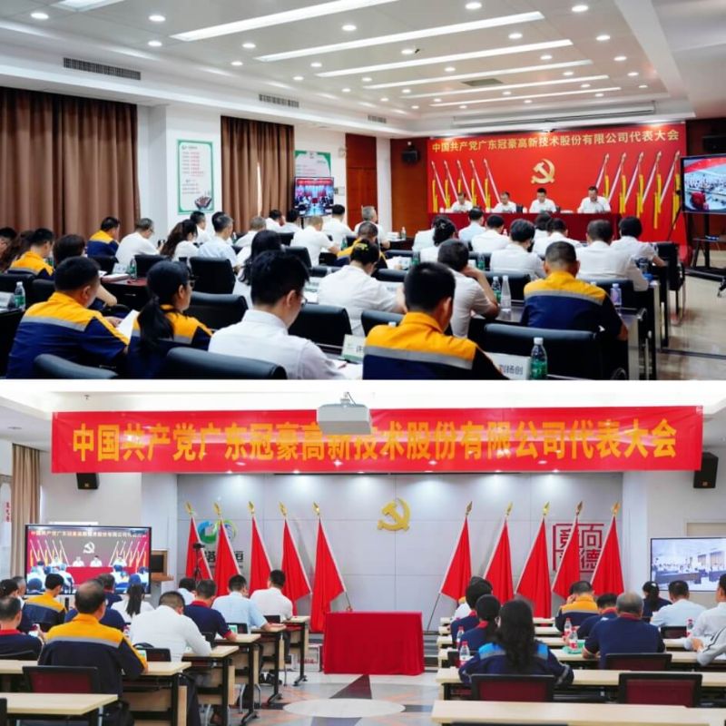 中国共产党广东冠豪高新技术股份有限公司代表大会成功召开