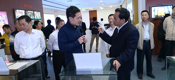 广东省副省长陈良贤一行调研冠豪高新