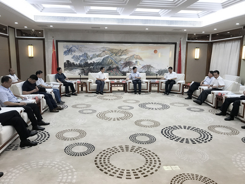 中国纸业党委书记洪军、总经理张强会见湛江市委书记郑人豪、市长姜建军